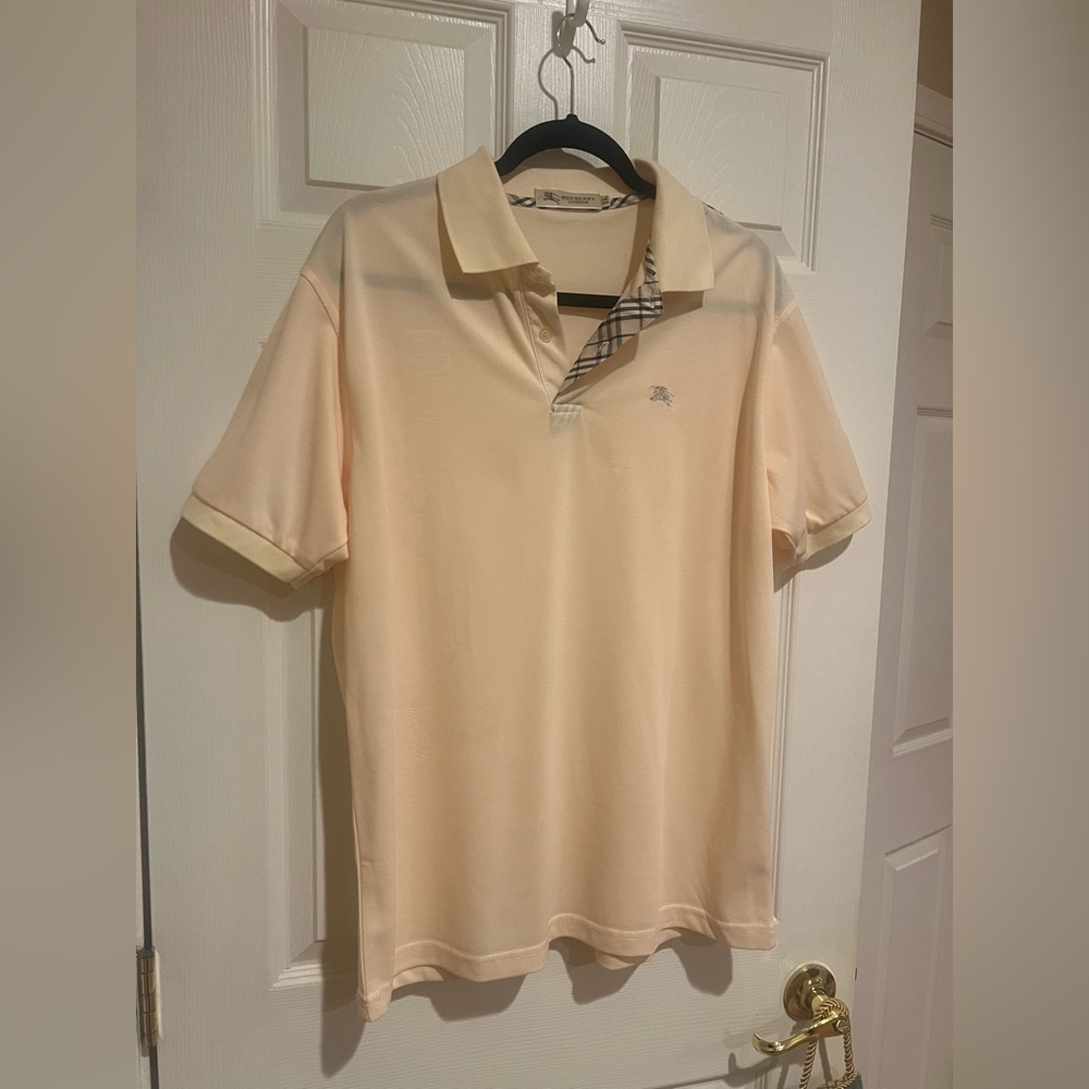 Burberry Beige Polo Shirt for Men